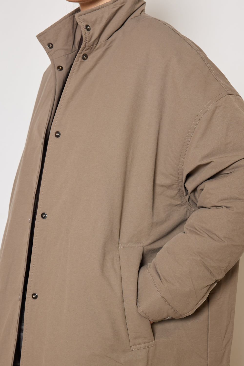 MANTEAU ELAN TAUPE