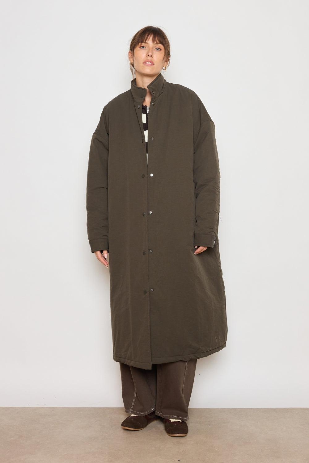 MANTEAU ELAN OLIVE