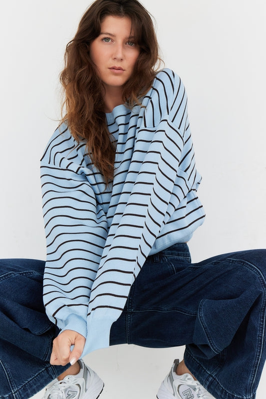 PULL BERENICE BLEU