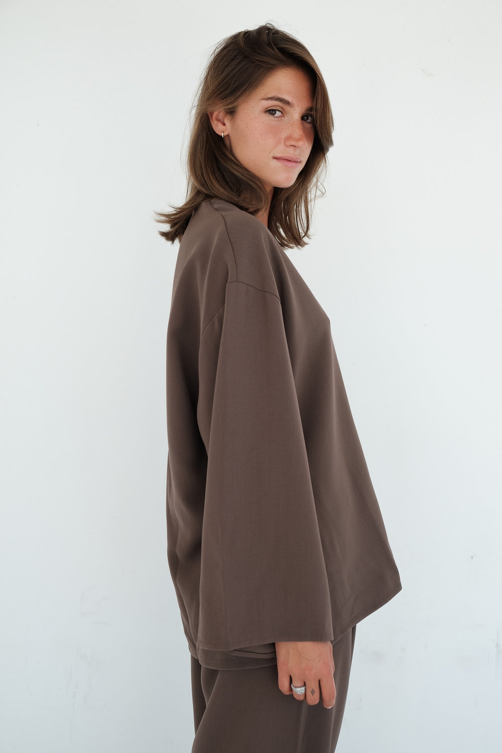 VESTE HANA TAUPE