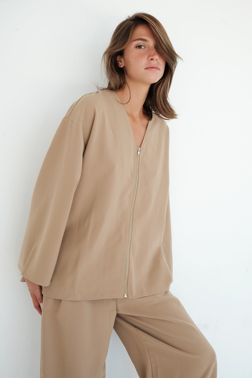 VESTE HANA CAMEL