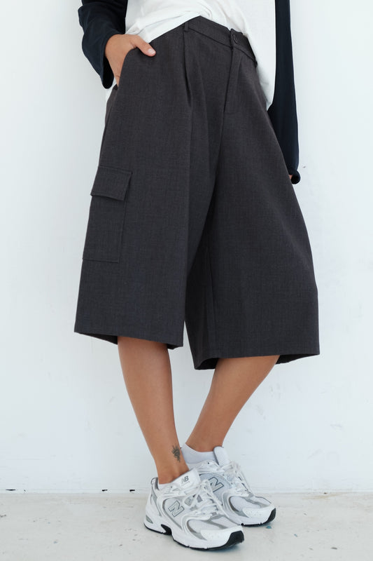 SHORT SLOANE GRIS