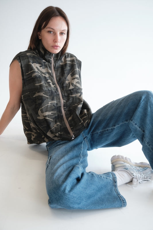 GILET DANI KAKI
