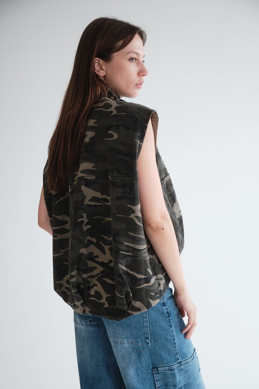 GILET DANI KAKI