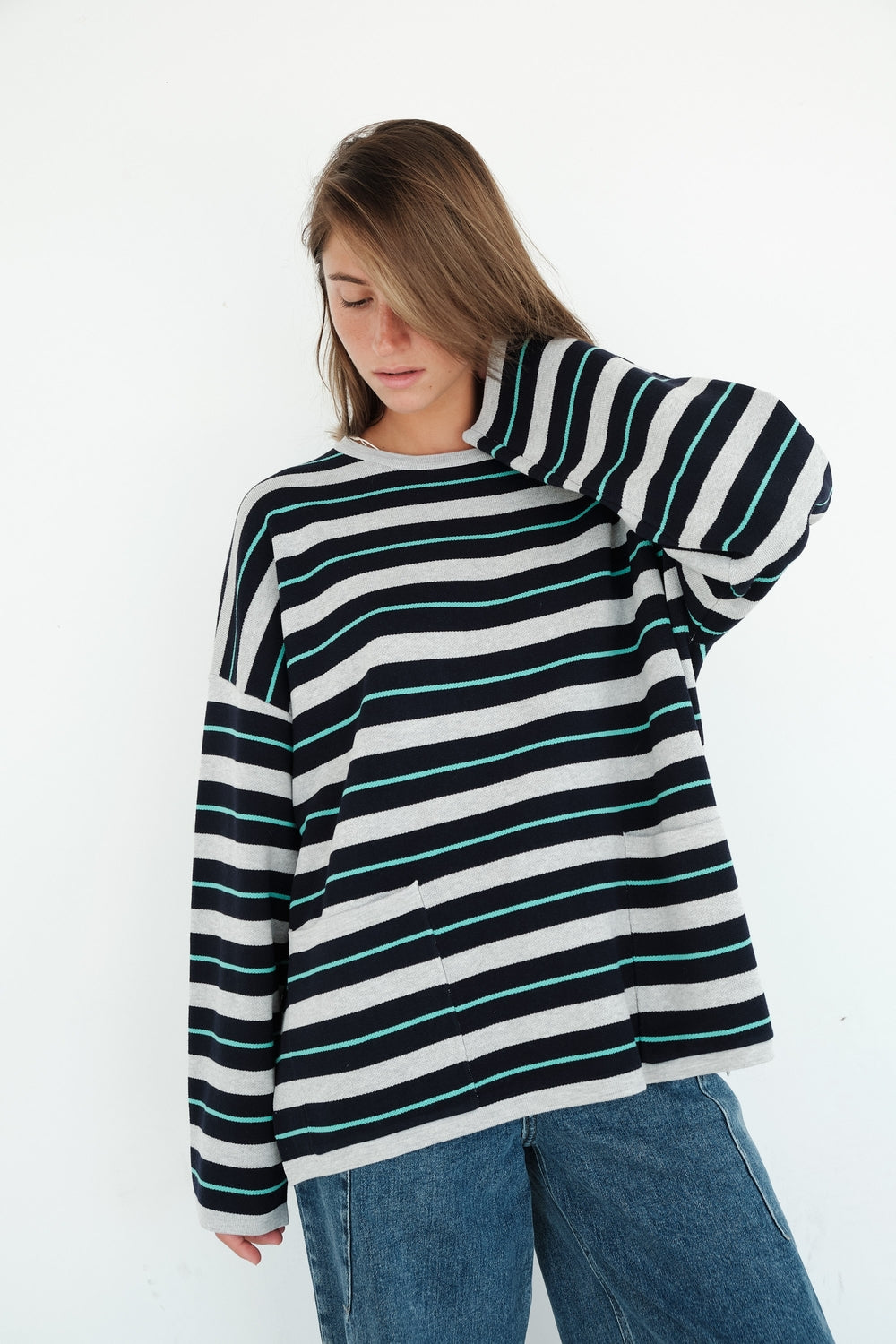 PULL LUCILE GRIS