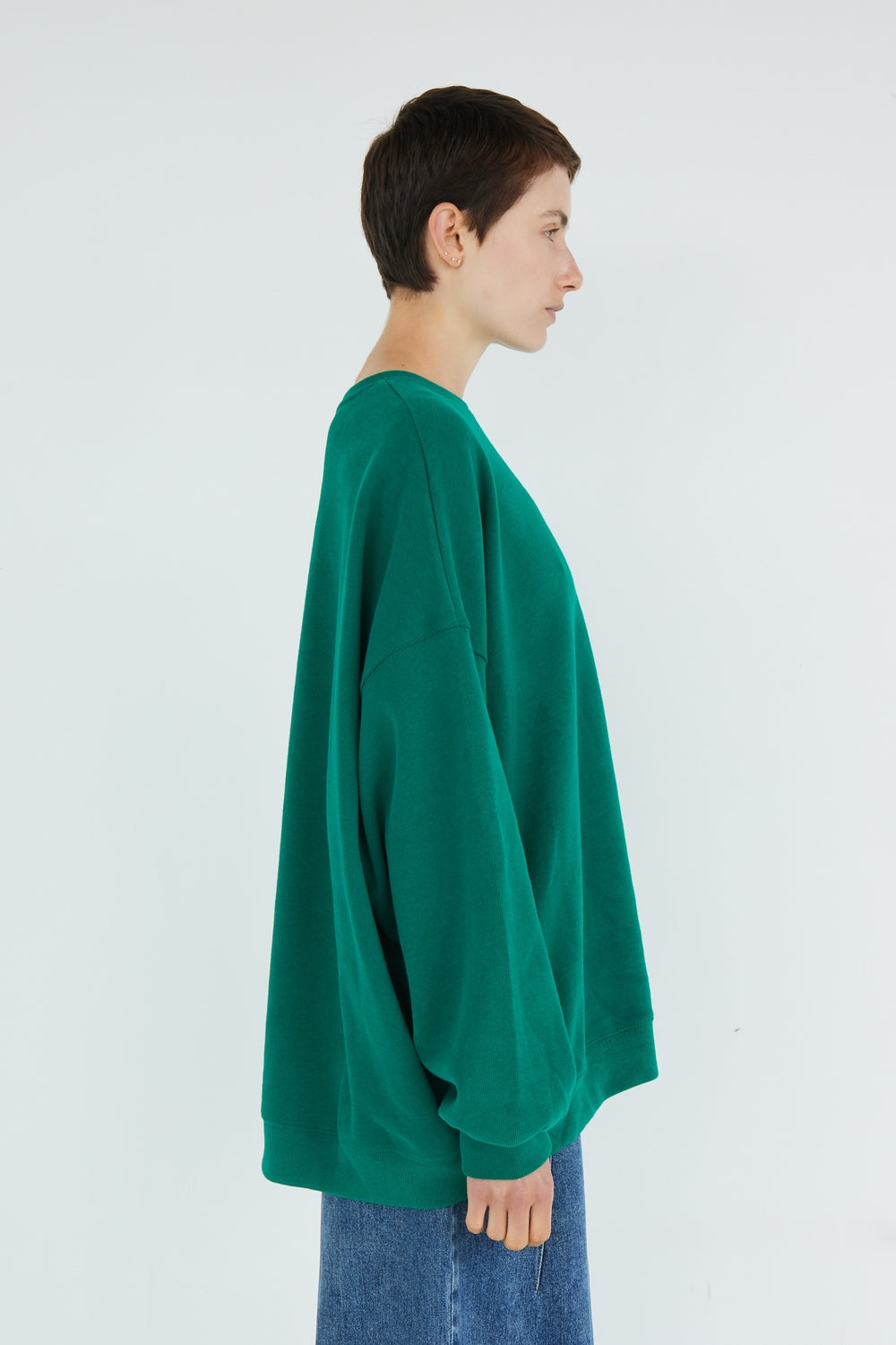 CHRISTINE DARK GREY SWEATSHIRT