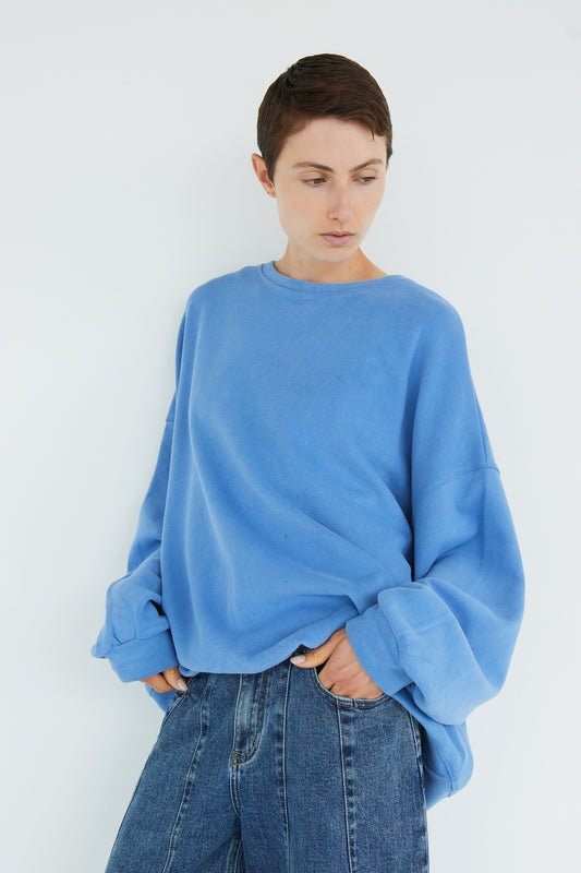 CHRISTINE DARK GREY SWEATSHIRT