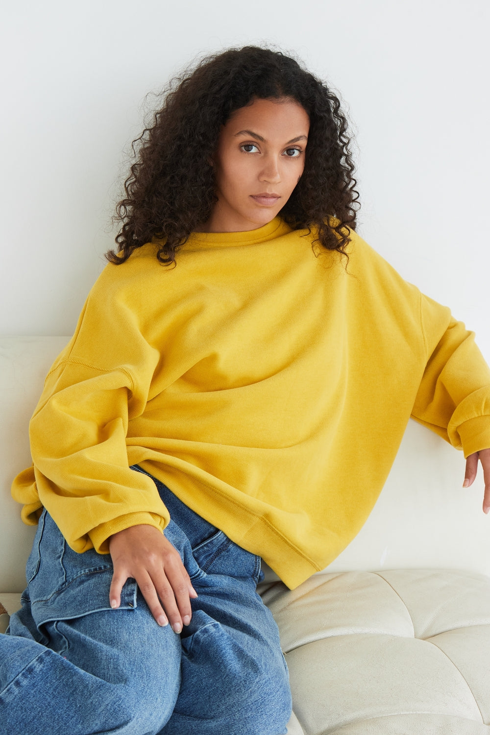 CHRISTINE DARK GREY SWEATSHIRT