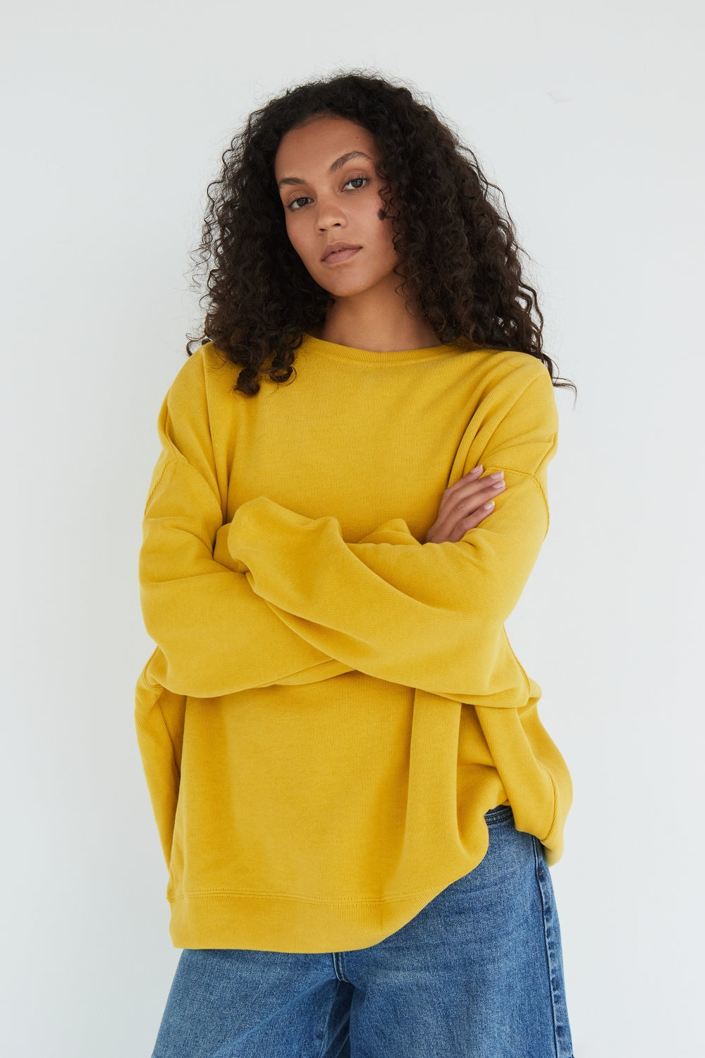 CHRISTINE DARK GREY SWEATSHIRT