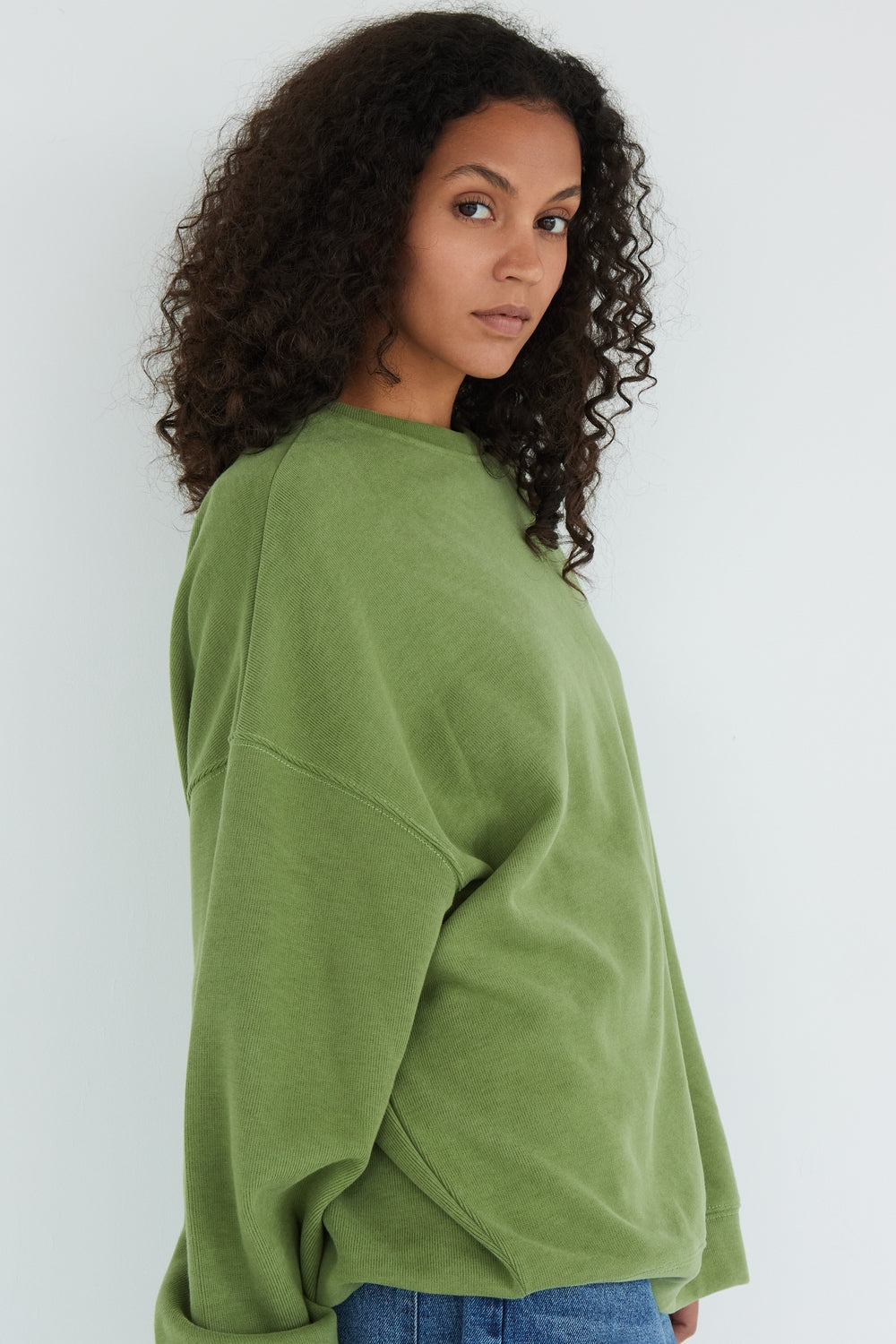 SWEAT CHRISTINE OLIVE