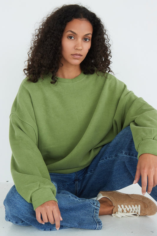 CHRISTINE DARK GREY SWEATSHIRT