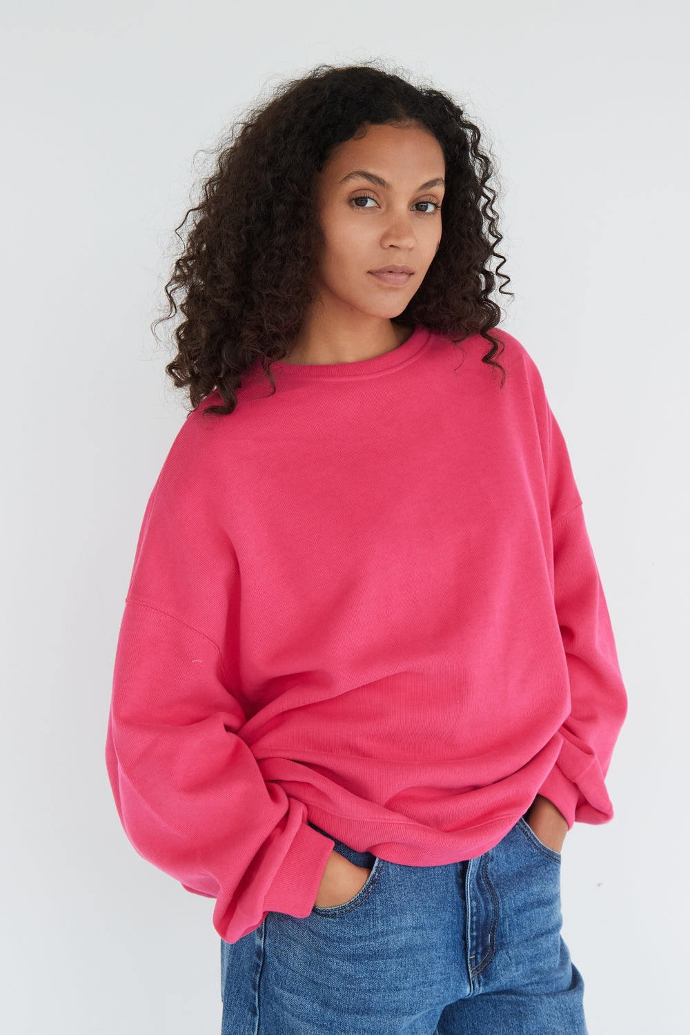 CHRISTINE DARK GREY SWEATSHIRT