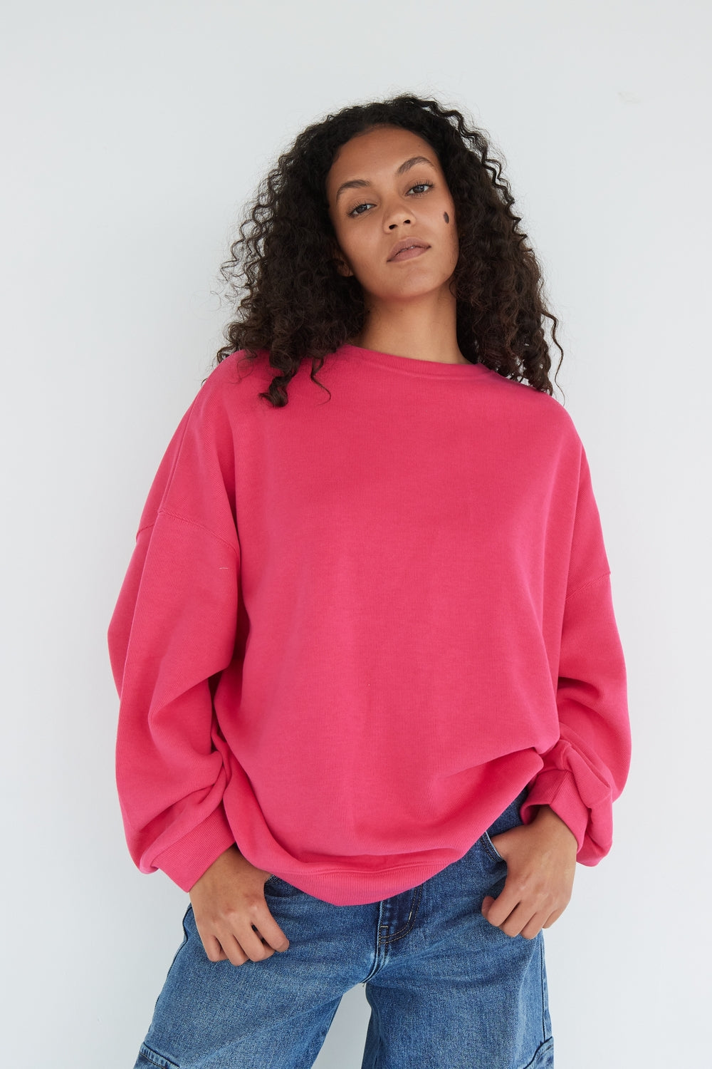 CHRISTINE DARK GREY SWEATSHIRT