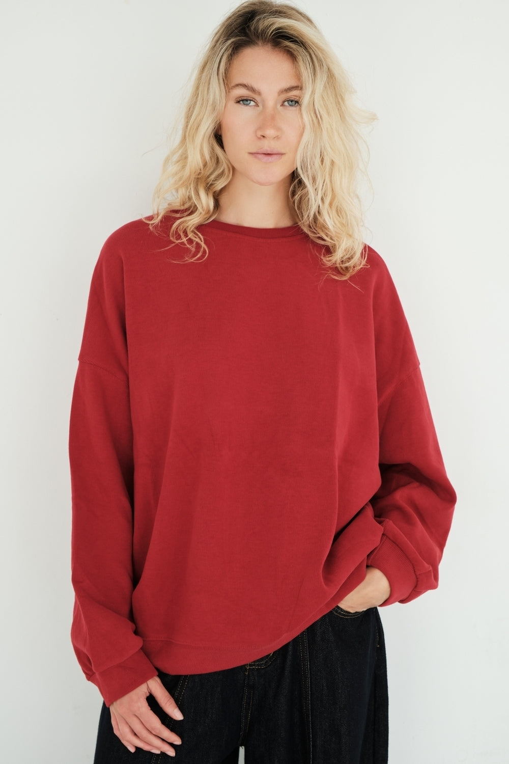 SWEAT CHRISTINE ROUGE