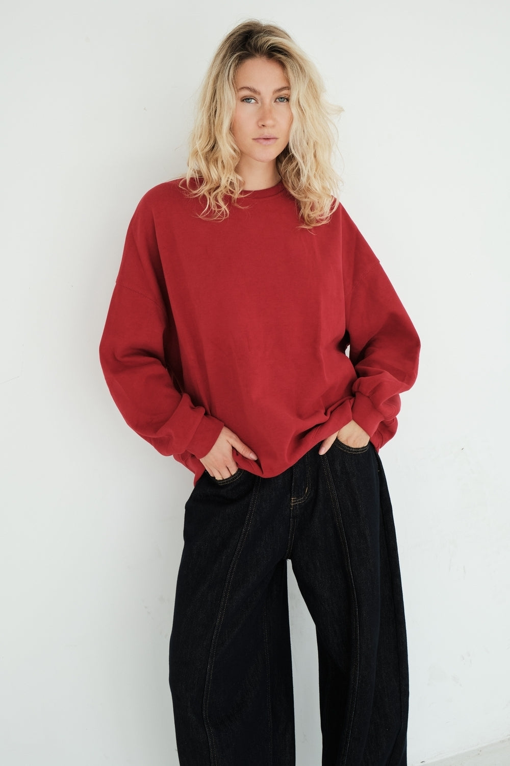 SWEAT CHRISTINE ROUGE