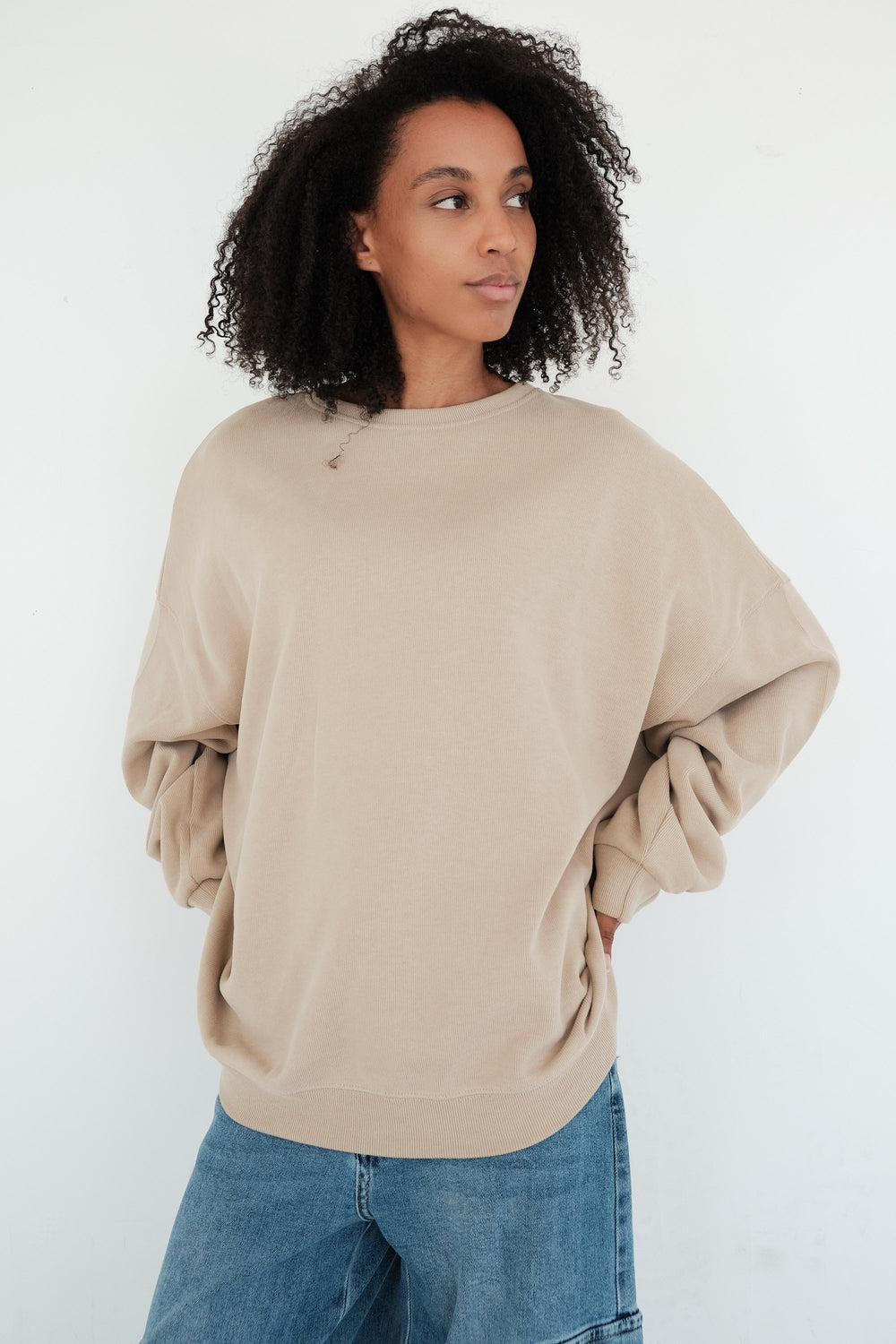 SWEAT CHRISTINE BEIGE