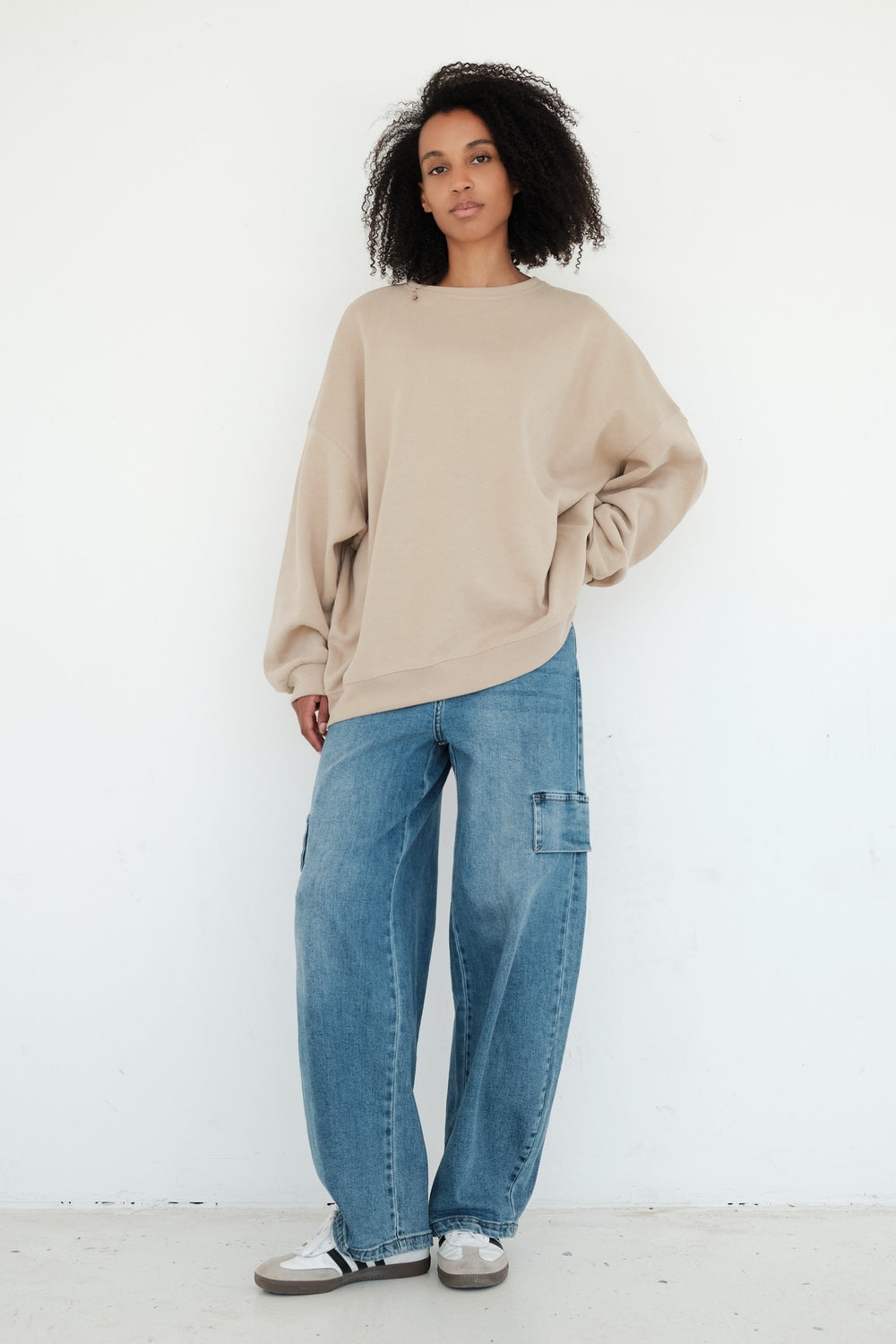 SWEAT CHRISTINE BEIGE