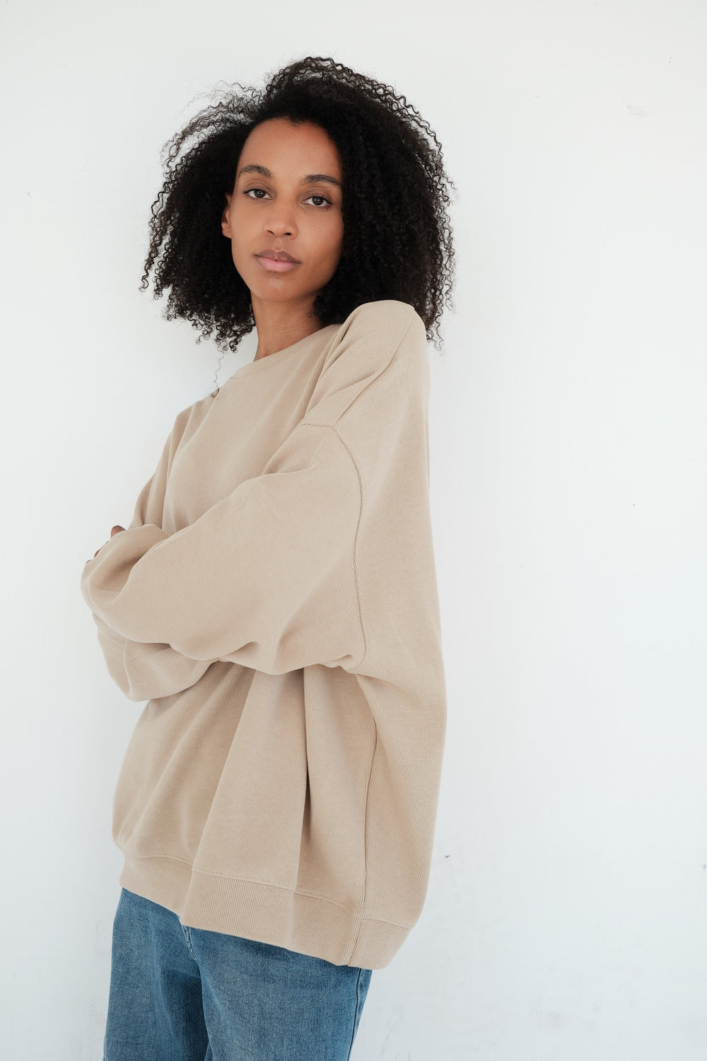 SWEAT CHRISTINE BEIGE