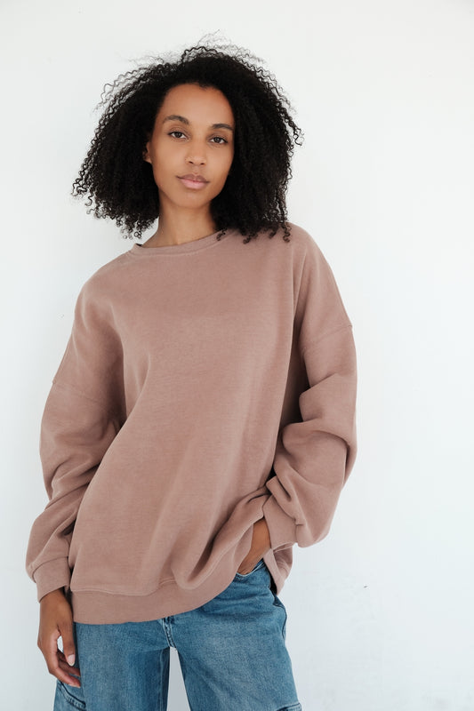 SWEAT CHRISTINE TAUPE
