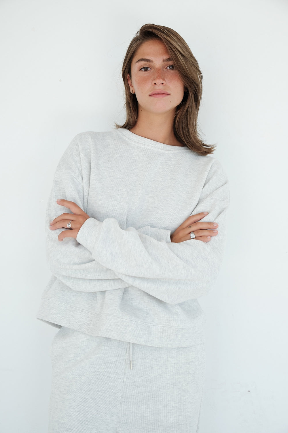 NORA GREY SWEATSHIRT