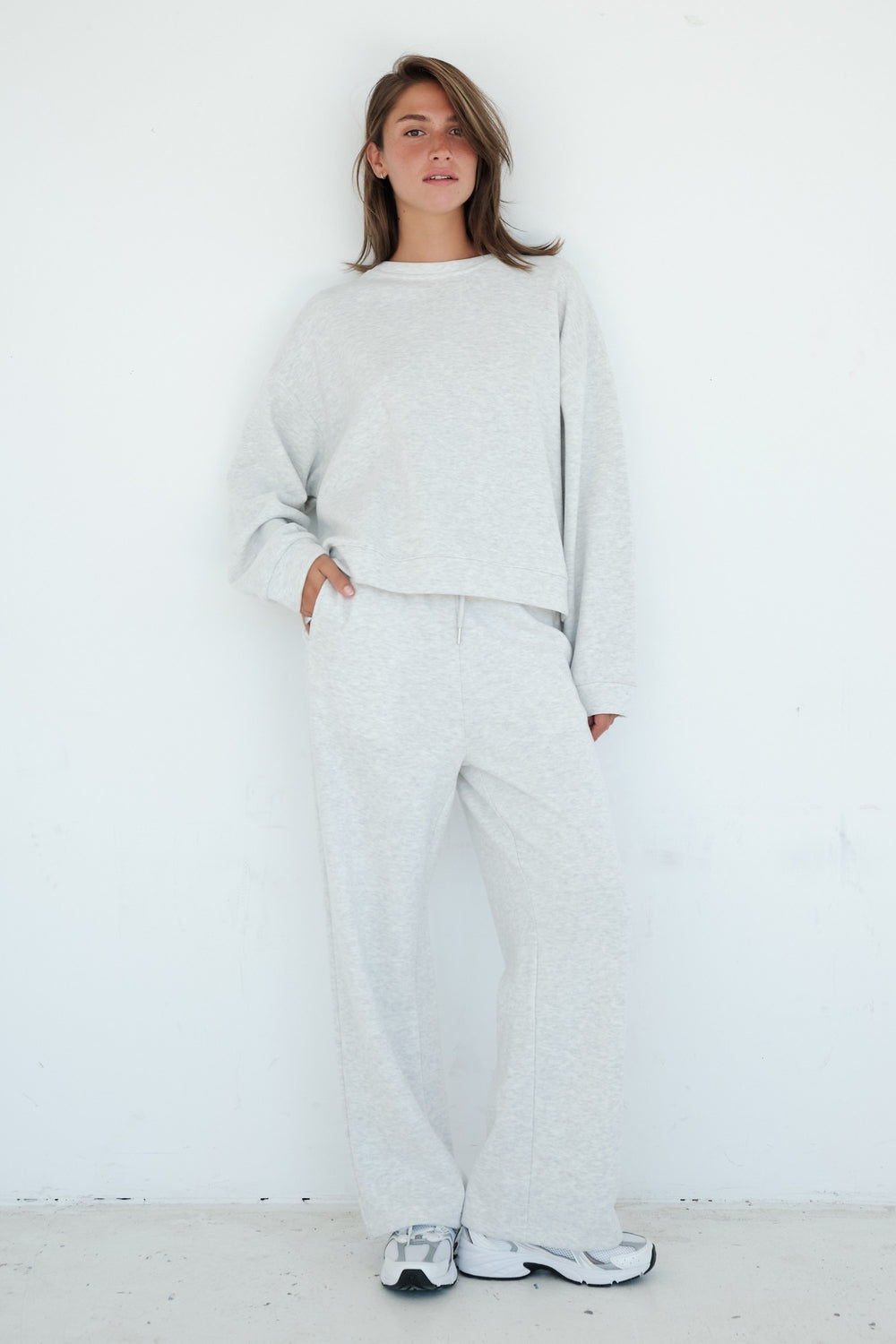 NORA GREY SWEATSHIRT