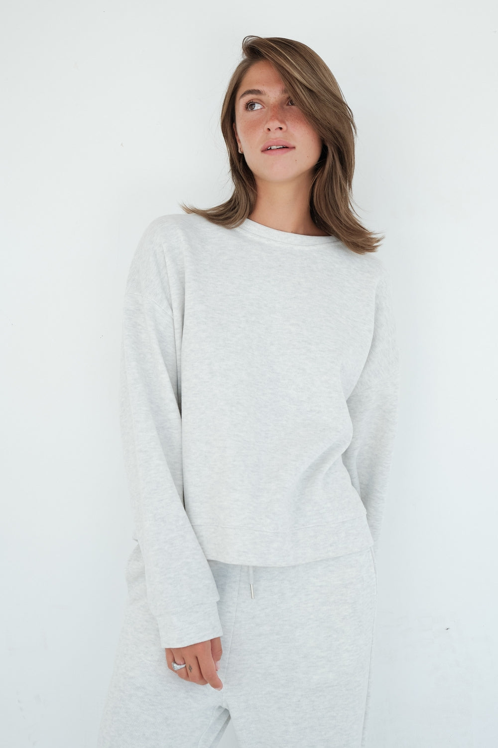 NORA GREY SWEATSHIRT