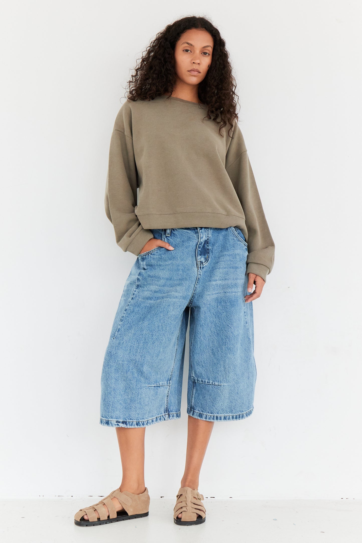 SWEAT NORA OLIVE