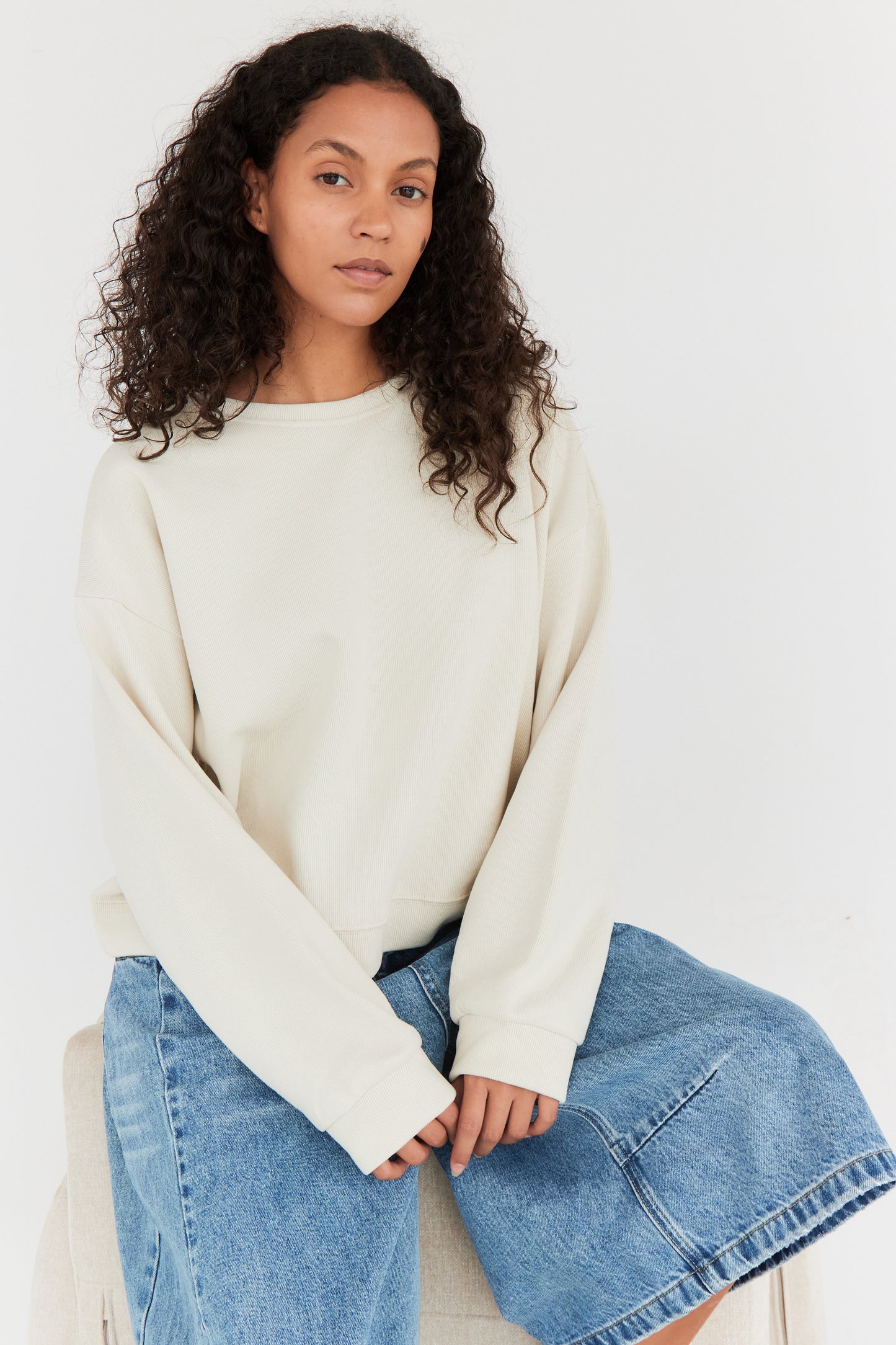 SWEAT NORA CREME