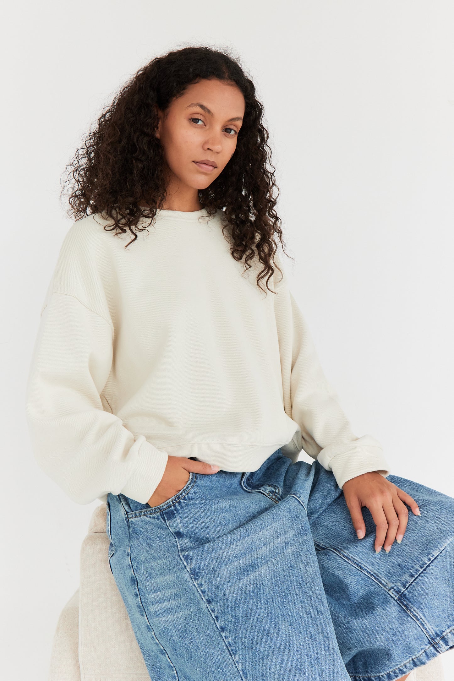 SWEAT NORA CREME