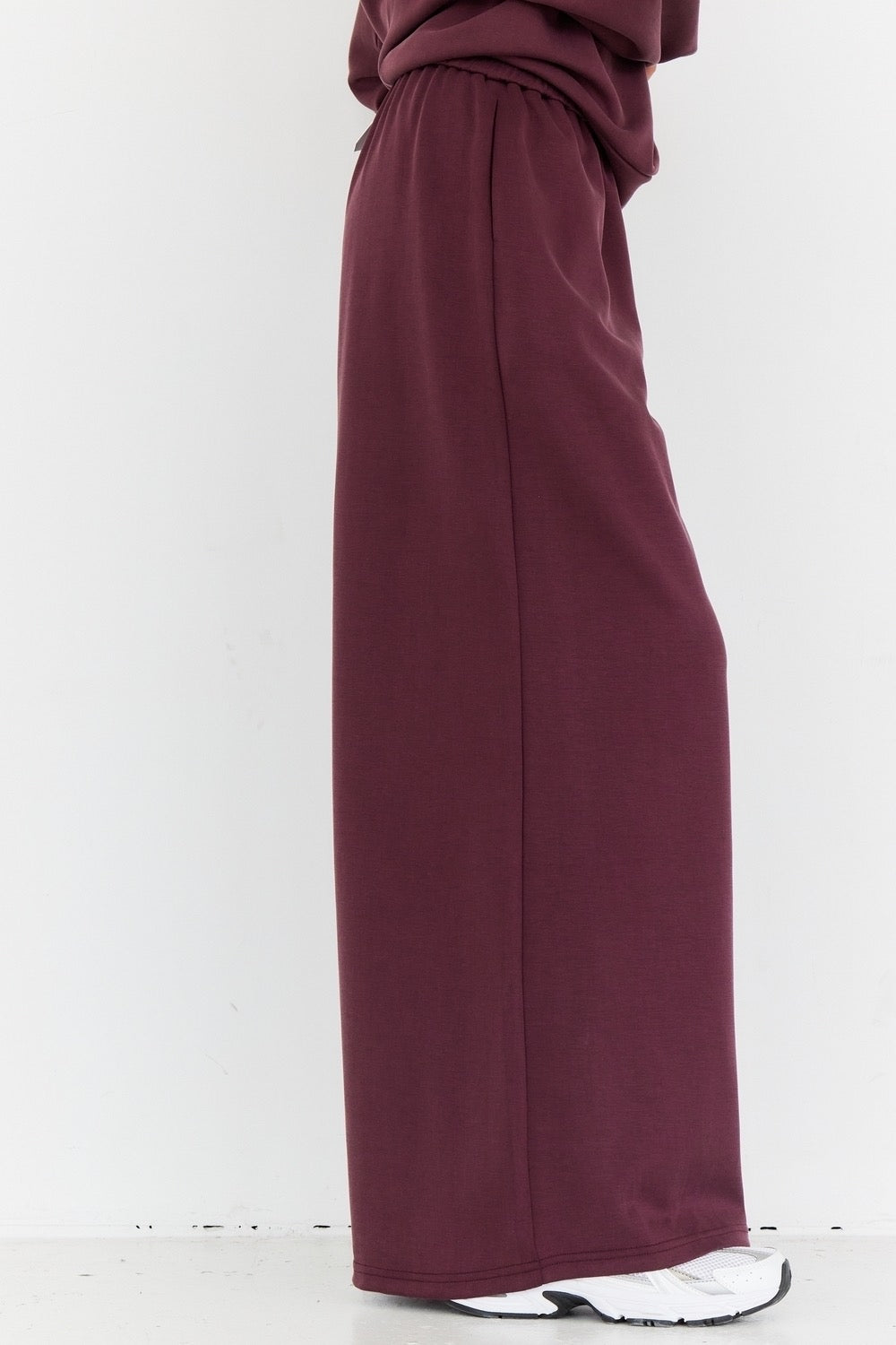 PANTALON COLIN PRUNE