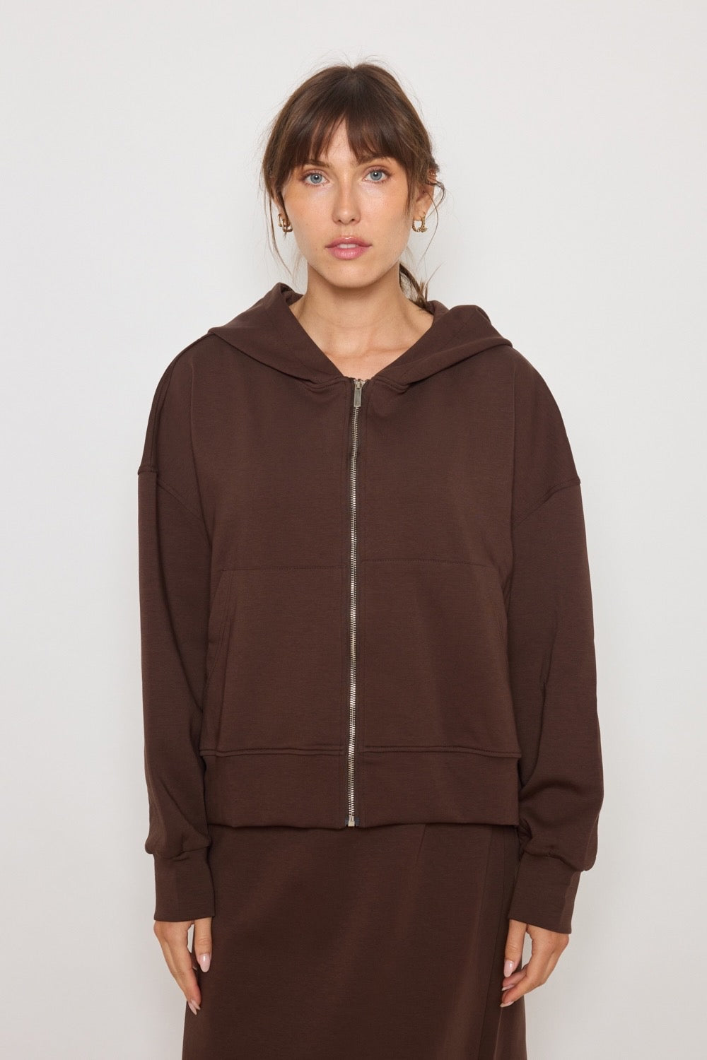 GILET NELLY CHOCOLAT