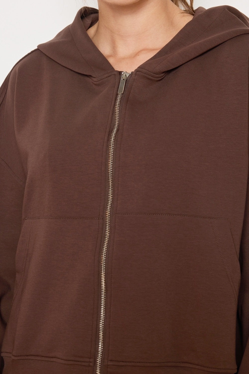 GILET NELLY CHOCOLAT