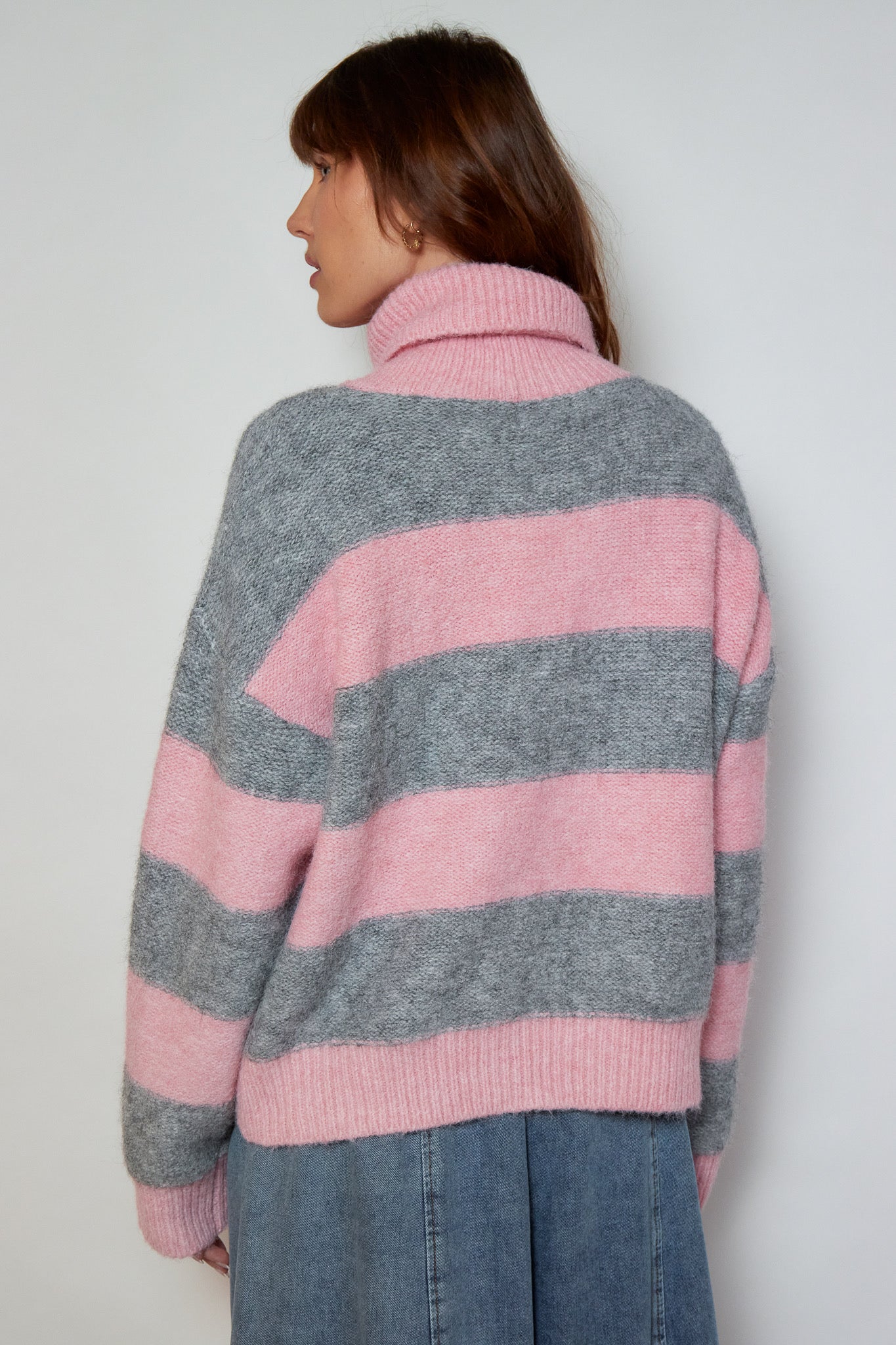 GILET NAWEL ROSE