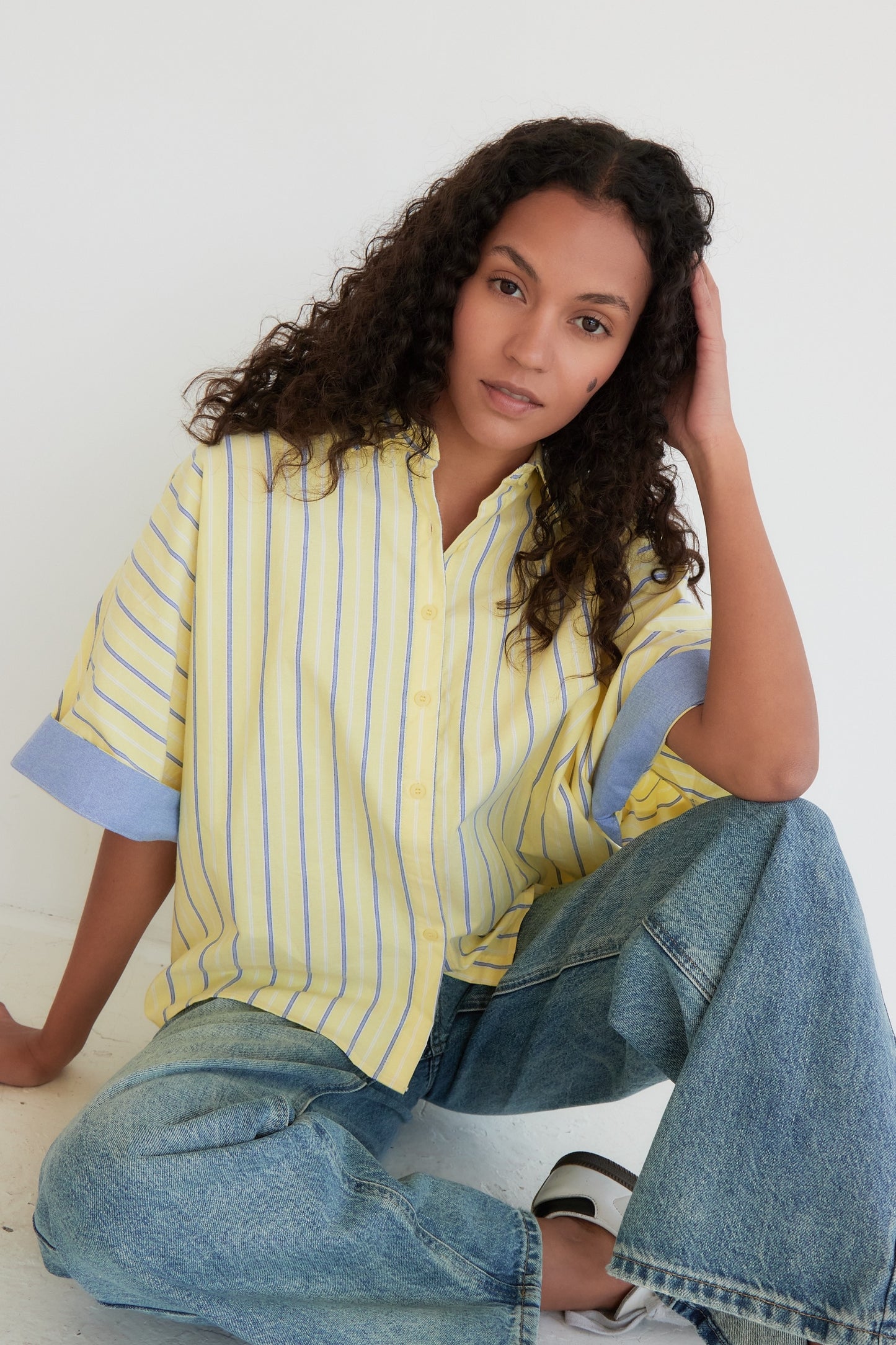 CHEMISE ESTELLE JAUNE